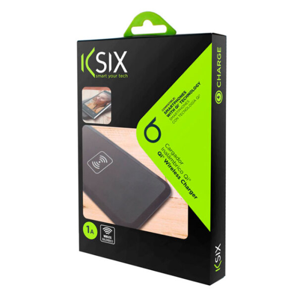 Incarcator Wireless KSIX QI (1A) (BXCI03), Black   photo 2