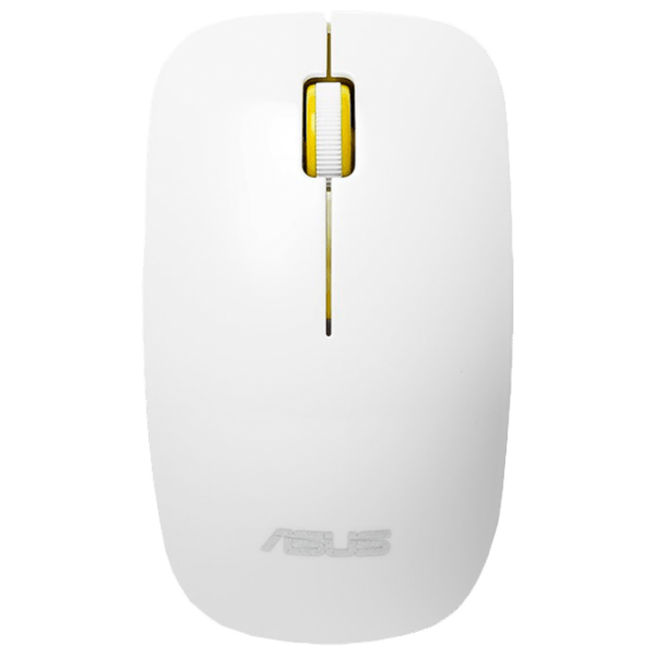 Mouse Asus WT300 White Yellow Fără fir, 1600 dpi photo 1