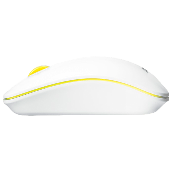 Mouse Asus WT300 White Yellow Fără fir, 1600 dpi photo 3