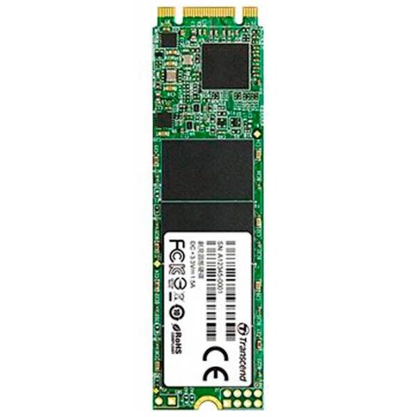 SSD Transcend MTS820S M.2 480 ГБ Скорость чтения: 530 MБ/ с,
Скорость записи: 480 MБ/ с photo 2