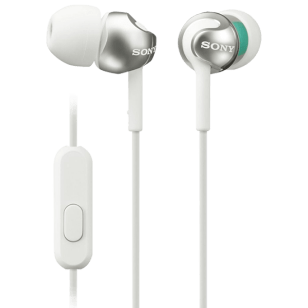 Căști Sony MDR-EX110AP White Cu fir / Personal / In ear photo 1