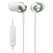 Căști Sony MDR-EX110AP White Cu fir / Personal / In ear