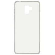 Чехол для смартфона Samsung Galaxy A8 (2018) (33358) Прозрачный Белый KSIX, TPU, Back