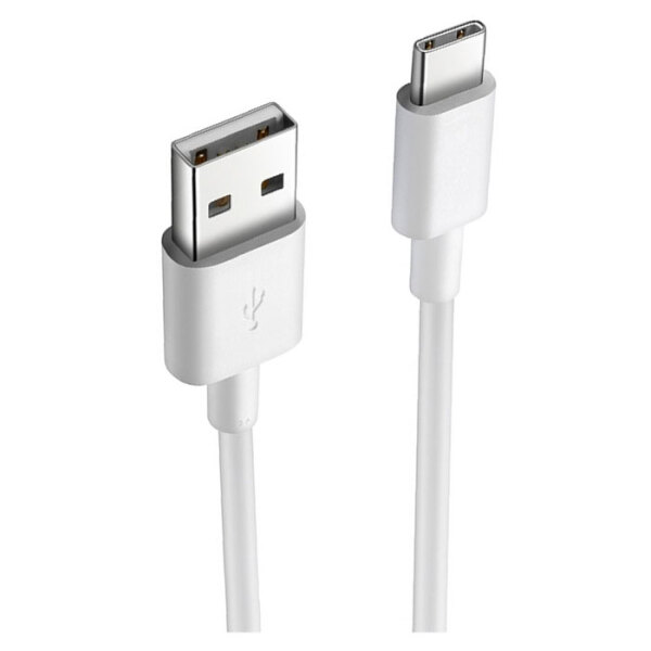 Кабель USB (Type-C), Screen Geeks (1m) Plat, Белый  photo 1