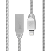 Cablu pentru telefon Beeyo 020484 USB Type-A/ Lightning Gray 