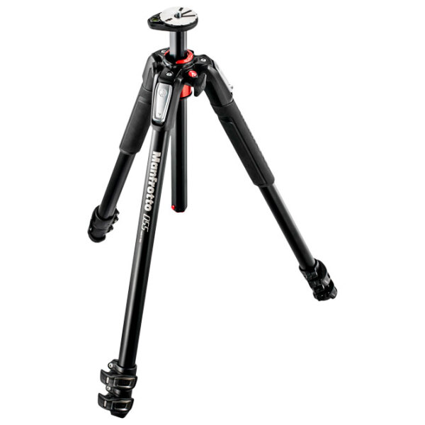 Trepied Manfrotto 055 ALU 3 SEC KIT BALL HEAD Black Pe podea photo 2