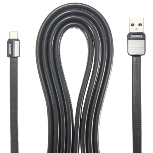 Cablu pentru telefon Remax RC-044a USB Type-A/ USB Type-C Black  photo 3