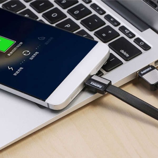 Cablu pentru telefon Remax RC-044a USB Type-A/ USB Type-C Black  photo 4