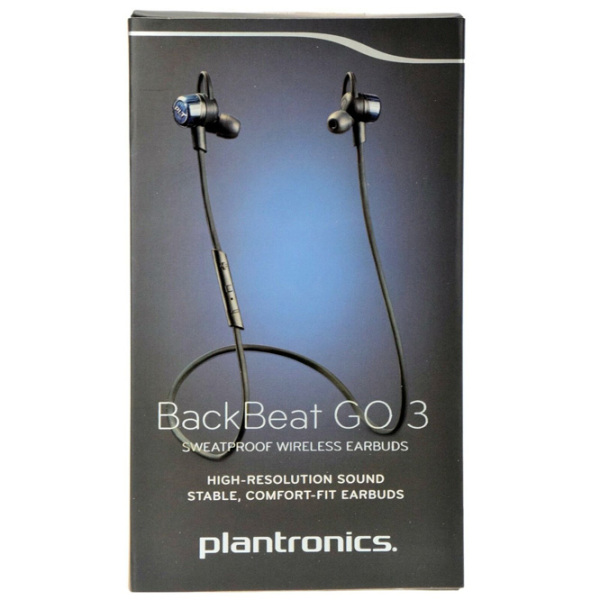 Căști Plantronics BackBeat GO 3 Cobalt Black Fără fir / Personal / In ear photo 6