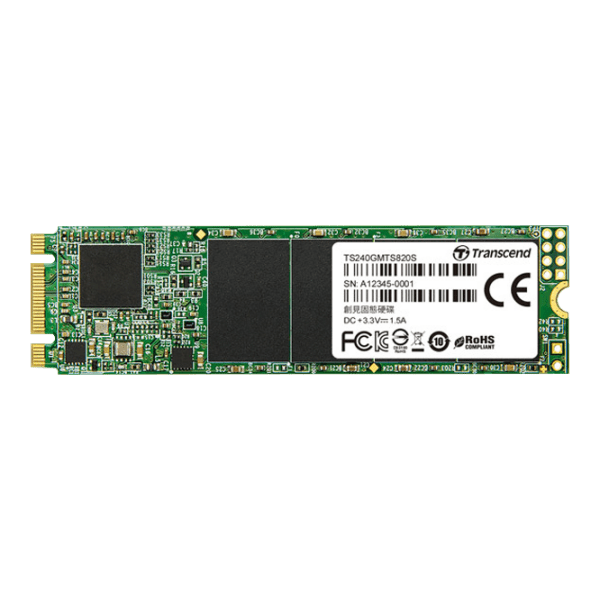 SSD Transcend MTS820S M.2 240 ГБ Скорость чтения: 500 MБ/ с,
Скорость записи: 430 MБ/ с photo 1