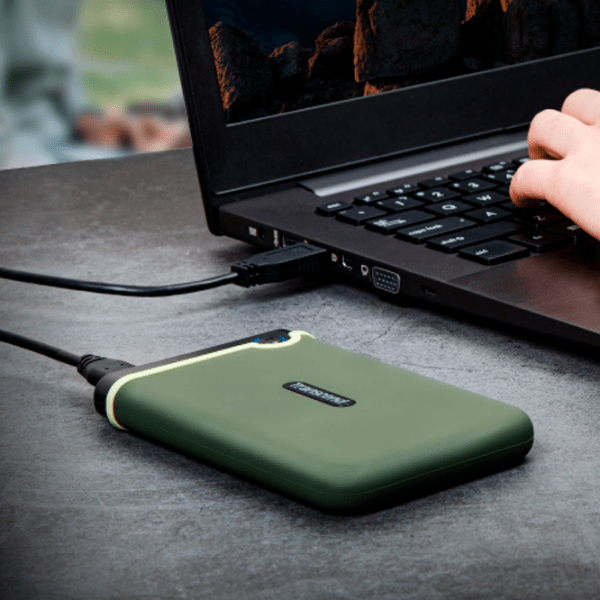 Внешний накопитель HDD Transcend StoreJet 25M3G 1 ТБ Зелёный  photo 4