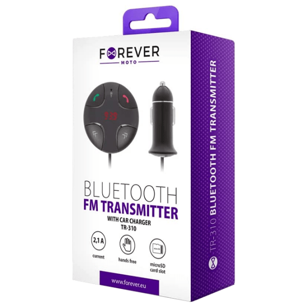 FM Modulator Forever TR-310 Black  photo 3