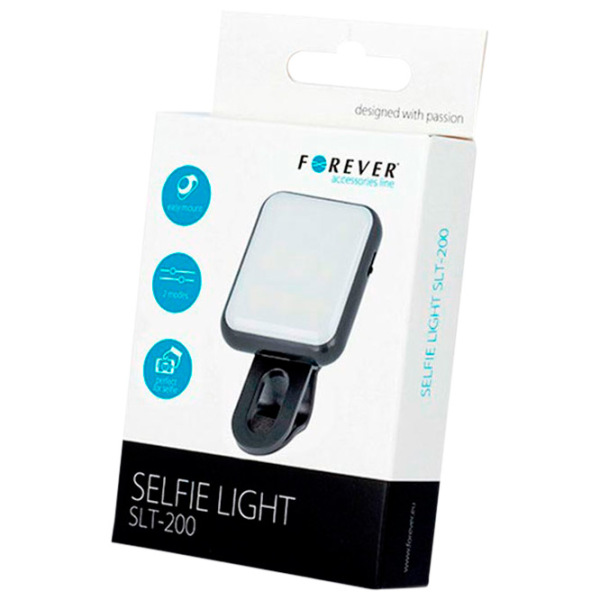 Селфи лампа Forever Selfie Light SLT-200 Черный  / Черный photo 3