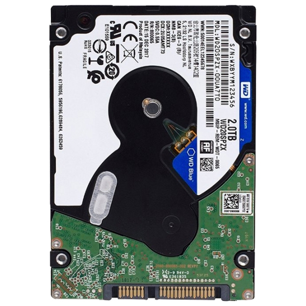 HDD Western Digital Blue 2.5'' 2 TB  photo 2