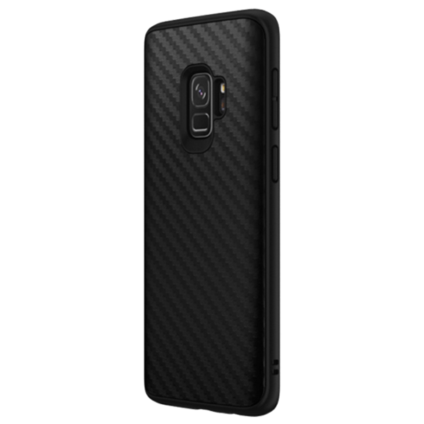 Husă pentru smartphone Samsung Galaxy S9 (Carbon Fiber) Black Rhinoshield, TPU, Back photo 1