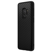Husă pentru smartphone Samsung Galaxy S9 (Carbon Fiber) Black Rhinoshield, TPU, Back