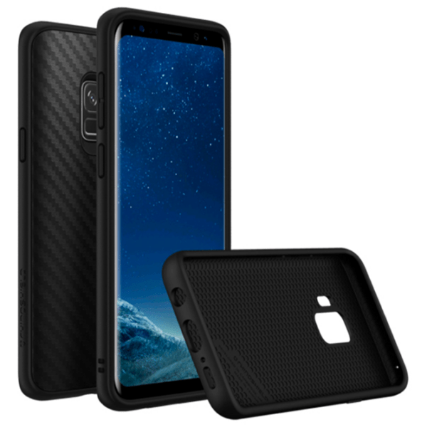 Husă pentru smartphone Samsung Galaxy S9 (Carbon Fiber) Black Rhinoshield, TPU, Back photo 2