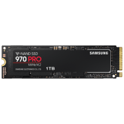 SSD Samsung 970 PRO M.2 1 ТБ Скорость чтения: 3500 MБ/ с,
Скорость записи: 2300 MБ/ с