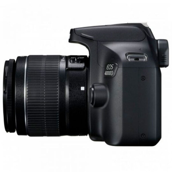Cameră foto Canon EOS 4000D + EF-S18-55 DC III Kit Black CMOS, 18 MP, f/ 3.5 - f/ 5.6 photo 4