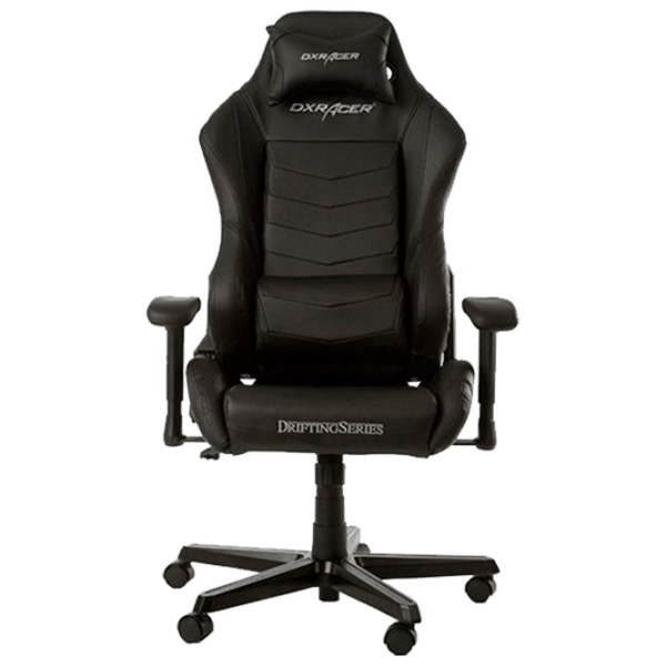 Scaun Gaming DXRacer Drifting GC-D166-N-M3-PU Black Gray  photo 1