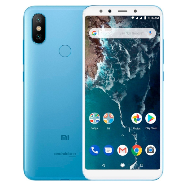 Xiaomi MI A2 64ГБ, Синий Android, 5.99", Dual SIM, 64GB, 12Mpx photo 3