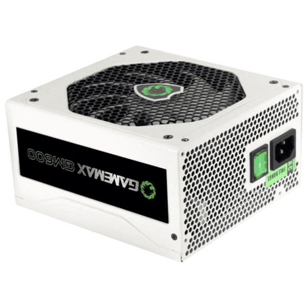 Sursa de alimentare ATX 12V 2.3 Gamemax GM-600 White 600 W White  photo 1