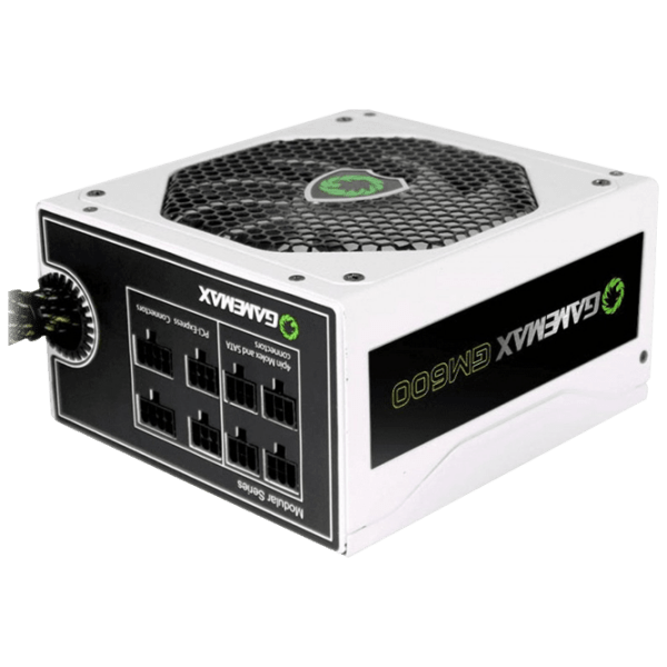 Sursa de alimentare ATX 12V 2.3 Gamemax GM-600 White 600 W White  photo 4