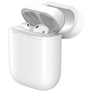 Чехол для наушников Apple Airpods (A5) Белый Apple, Силикон