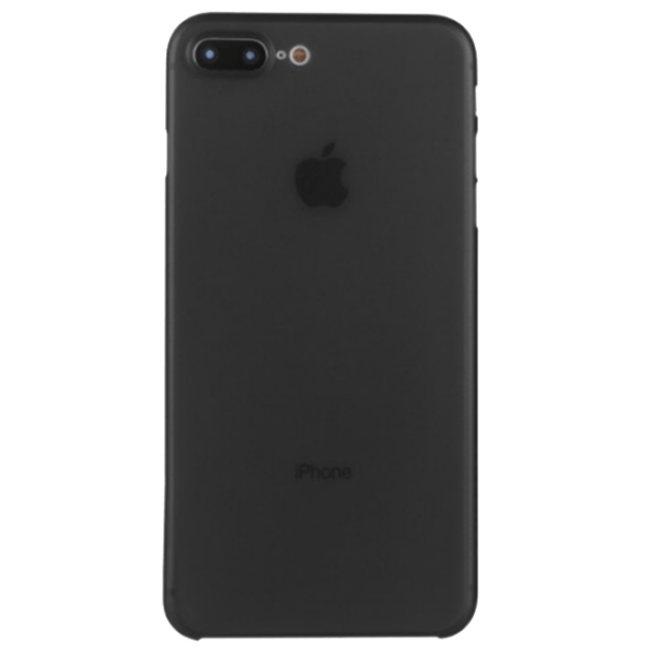 Husă pentru smartphone Apple iPhone 8 Plus/ 7 Plus (Nuvola) Black Transparent Tucano, TPU, Back Ultra Thin photo 1