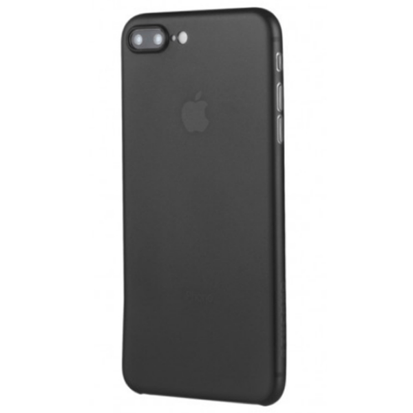 Husă pentru smartphone Apple iPhone 8 Plus/ 7 Plus (Nuvola) Black Transparent Tucano, TPU, Back Ultra Thin photo 3
