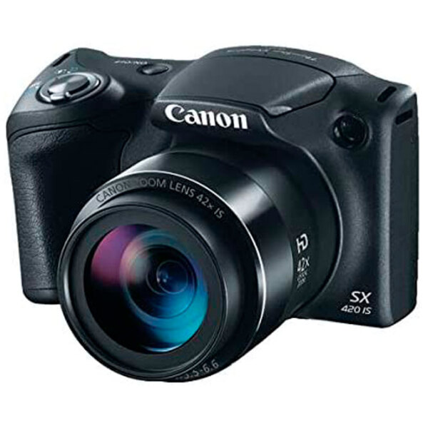 Cameră foto Canon PowerShot SX420 IS + Black CCD, 20 MP, f/ 3.5 - f/ 6.6 photo 2