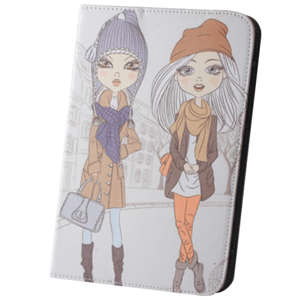 Husă pentru tabletă GreenGo Universal (GSM009947) White GreenGo, 7 - 8", Poliuretan photo 1