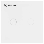 Умный переключатель Tellur WiFi Switch 2 Ports Белый 