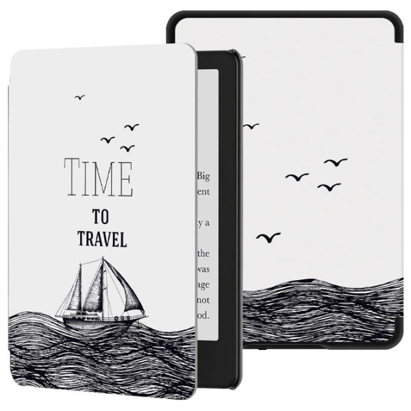 Чехол для электронной книги Amazon Kindle Paperwhite B09J4VG7P1 White Looks Good, 6", Полиуретан photo 3