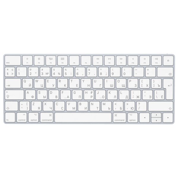 Tastatură Apple Magic Keyboard White Home and Office, Fără fir photo 1