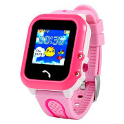 Детские часы с GPS GW400E Bubble, Розовый 