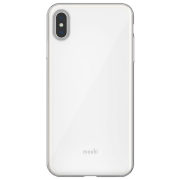 Husă pentru smartphone Apple iPhone XS Max (iGlaze) White Moshi, TPU, Back