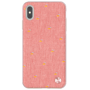 Чехол для смартфона Apple iPhone XS Max (Moshi) Розовый VESTA, Микрофибра, Back