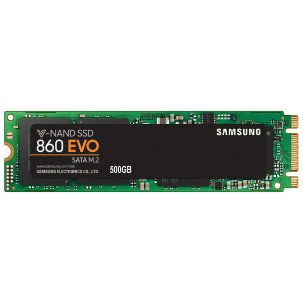 Dispozitiv de stocare SSD Samsung 860 EVO M.2 500 GB Viteza de citire: 550 MB/ s,
Viteza de inscriere: 520 MB/ s photo 1