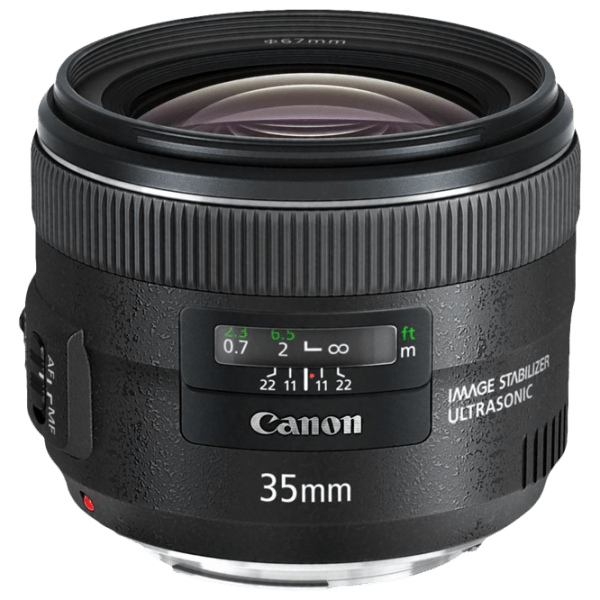 Prime Lens Canon EF 35mm f/2.0 IS USM Black  photo 1