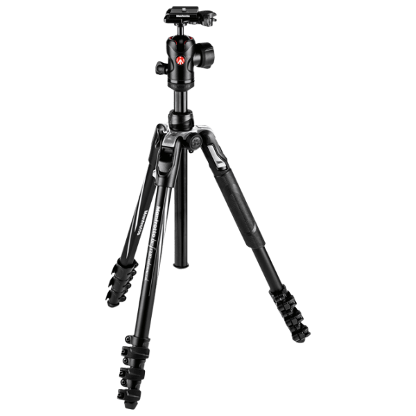 Trepied Manfrotto BeFree Advanced Lever Alu Kit BH Black Pe podea photo 1