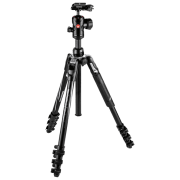 Trepied Manfrotto BeFree Advanced Lever Alu Kit BH Black Pe podea