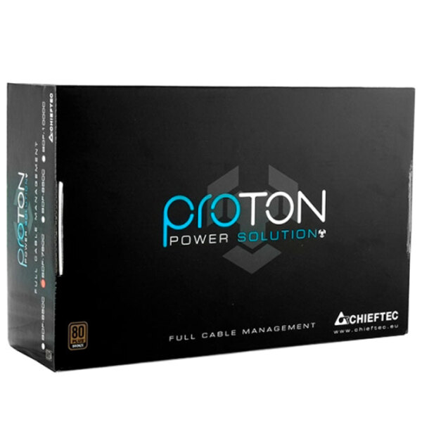 Блок питания ATX 12V 2.3 Chieftec PROTON BDF-750C 750 Вт Черный  photo 5