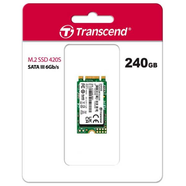SSD Transcend MTS420S M.2 240 ГБ Скорость чтения: 530 MБ/ с,
Скорость записи: 480 MБ/ с photo 4