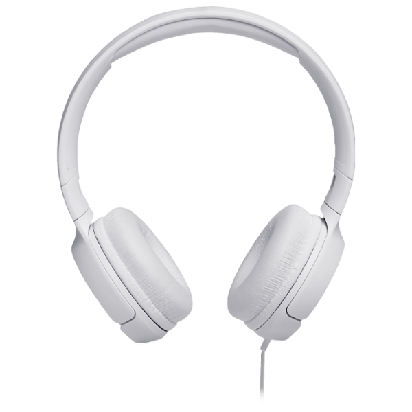 Căști JBL T500 White Cu fir / Personal / On the ear photo 1