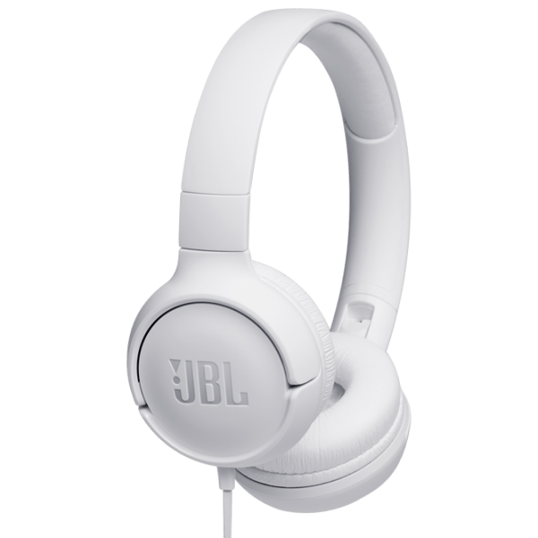 Căști JBL T500 White Cu fir / Personal / On the ear photo 2