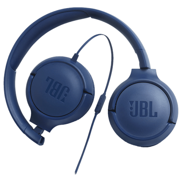 Căști JBL T500 Blue Cu fir / Personal / On the ear photo 4