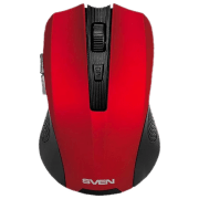 Мышь Sven RX-345 Красный Беспроводные, 1400 dpi