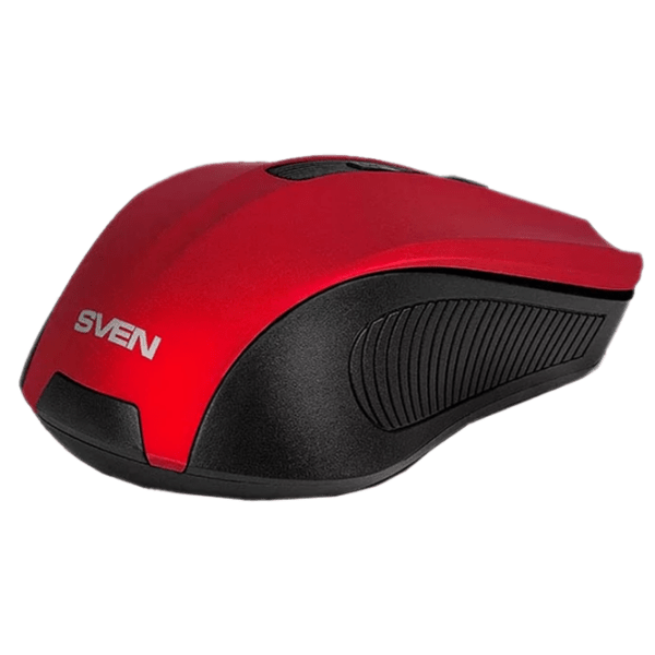 Мышь Sven RX-345 Красный Беспроводные, 1400 dpi photo 5