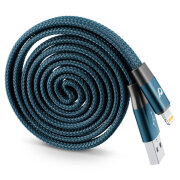 Кабель USB (8-pin), Cellularline Yo-Yo MFI (USBDATAROLMFIB), Синий 